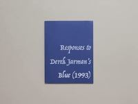 Book Cover for Responses to Derek Jarman's Blue (1993) by Richard Porter