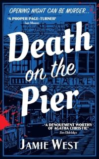 Book Cover for Death on the Pier by Jamie West