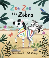 Book Cover for Zee Zee the Zebra by Karen Winward
