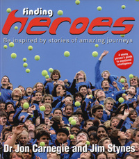 Book Cover for Finding Heroes by Jon Carnegie, Jim Stynes