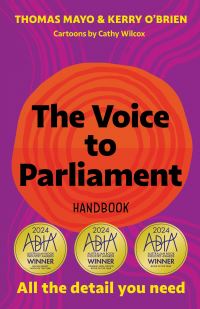 Book Cover for The Voice to Parliament Handbook by Thomas Mayo, Kerry OBrien