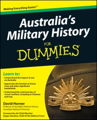 Book Cover for Australia's Military History for Dummies by D M Horner