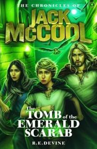 Book Cover for The Tomb of the Emerald Scarab by R E Divine