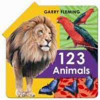 Book Cover for 123 Animal Fold Out Book by Peter Curry