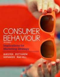 Book Cover for Consumer Behaviour by Pascale Quester, Simone Pettigrew, Sally Rao Hill, Foula Kopanidis, Del Hawkins