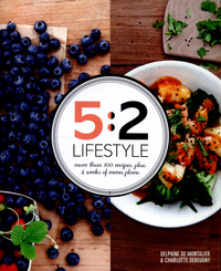Book Cover for 5:2 Lifestyle by Delphine de Montalier, Charlotte Debeugny