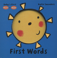Book Cover for First Words by Katie Saunders