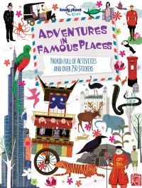 Book Cover for Adventures in Famous Places by Lonely Planet Kids