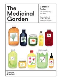Book Cover for The Medicinal Garden by Caroline Parker