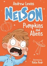 Book Cover for Pumpkins and Aliens by Andrew Levins