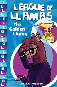 Book Cover for The Golden Llama by Aleesah Darlison
