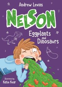 Book Cover for Eggplants and Dinosaurs by Andrew Levins