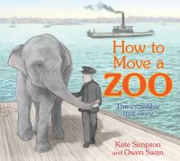 Book Cover for How to Move a Zoo by Kate Simpson