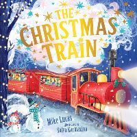 Book Cover for The Christmas Train by Mike Lucas