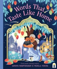 Book Cover for Words That Taste Like Home by Sandhya Parappukkaran