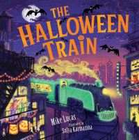 Book Cover for The Halloween Train by Mike Lucas