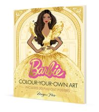 Book Cover for Barbie: Colour-Your-Own Art by Megan Hess