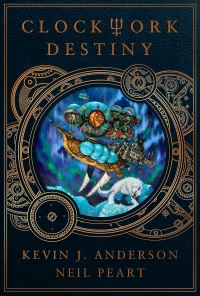 Book Cover for Clockwork Destiny by Kevin J Anderson, Neil Peart