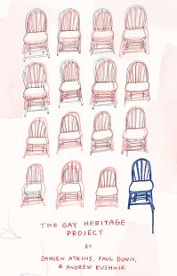 Book Cover for The Gay Heritage Project by Damien Atkins, Paul Dunn, Andrew Kushnir