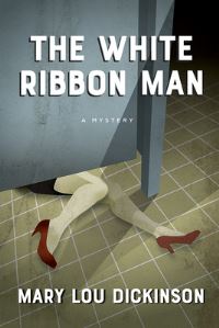 Book Cover for The White Ribbon Man by Mary Lou Dickinson