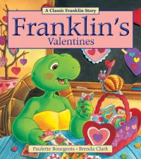 Book Cover for Franklin's Valentines by Paulette Bourgeois