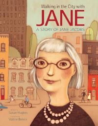 Book Cover for Walking in the City With Jane by Susan Hughes