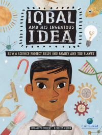 Book Cover for Iqbal and His Ingenious Idea by Elizabeth Suneby