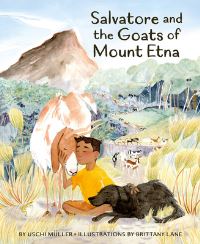 Book Cover for Salvatore and the Goats of Mount Etna by Uschi Müller
