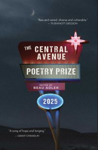 Book Cover for The Central Avenue Poetry Prize 2025 by Beau Adler