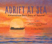 Book Cover for Adrift at Sea by Marsha Forchuk Skrypuch, Tuan Ho