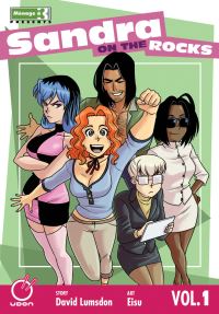 Book Cover for Sandra on the Rocks. Volume 1 Omnibus by David Lumsdon