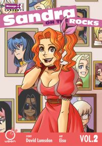 Book Cover for Sandra on the Rocks. Volume 2 Omnibus by David Lumsdon