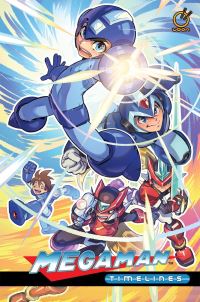 Book Cover for Mega Man Timelines Volume 1 by Tavis Maiden