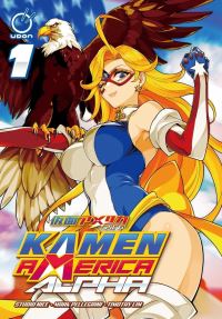 Book Cover for Kamen America Alpha. Volume 1 by Mark Pellegrini