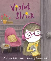 Book Cover for Violet Shrink by Christine Baldacchino
