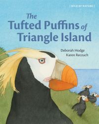 Book Cover for The Tufted Puffins of Triangle Island by Deborah Hodge
