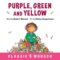 Book Cover for Purple, Green and Yellow by Robert N Munsch