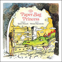 Book Cover for The Paper Bag Princess by Robert N Munsch