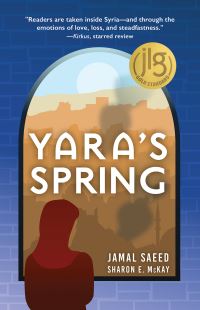 Book Cover for Yara's Spring by Sharon E McKay, Jamal Saeed