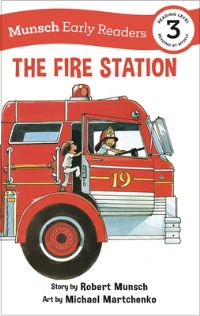 Book Cover for The Fire Station by Robert N Munsch, Robert N Munsch
