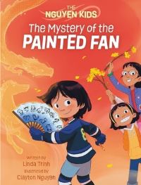 Book Cover for The Mystery of the Painted Fan by Linda Trinh