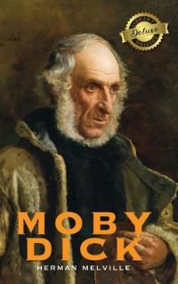 Book Cover for Moby Dick (Deluxe Library Binding) by Herman Melville