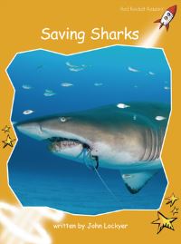 Book Cover for Saving Sharks by 
