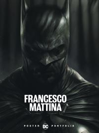Book Cover for DC Poster Portfolio. Francesco Mattina by Inc DC Comics