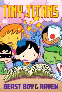 Book Cover for Tiny Titans. Beast Boy & Raven by Art Baltazar, Franco Aureliani