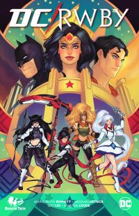 Book Cover for DC/RWBY by Marguerite Bennett