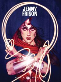 Book Cover for DC Poster Portfolio. Jenny Frison by Inc DC Comics