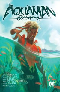 Book Cover for Aquaman by Brandon Thomas, Diego Olortegui, Scott Koblish, Daniel Sampere, Adriano Lucas, Alex Guimarães