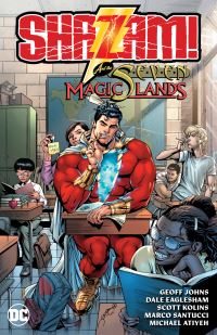 Book Cover for Shazam! And the Seven Magic Lands by Geoff Johns