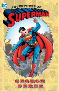 Book Cover for Adventures of Superman by George Pérez